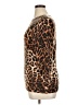Talbots 100% Cashmere Animal Print Brown Cashmere Pullover Sweater Size XL - photo 5