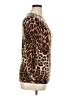 Talbots 100% Cashmere Animal Print Brown Cashmere Pullover Sweater Size XL - photo 4