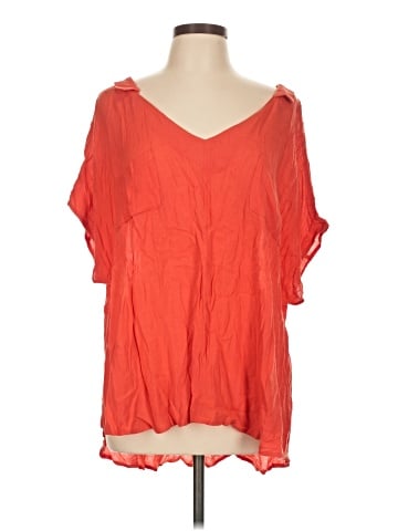 Umgee Short Sleeve Blouse (view 1)