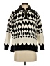 Show Me Your Mumu 100% Cotton Houndstooth Ivory Pullover Sweater Size XS - photo 1