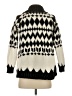 Show Me Your Mumu 100% Cotton Houndstooth Ivory Pullover Sweater Size XS - photo 2