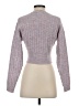 Lulus Tweed Gray Turtleneck Sweater Size XS - photo 2