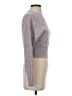 Lulus Tweed Gray Turtleneck Sweater Size XS - photo 4