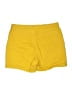 Gloria Vanderbilt Solid Yellow Shorts Size 14 Petite - photo 2