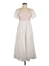 Tea n Rose 100% Polyester White Casual Dress Size M - photo 1