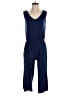 Cuddl Duds Solid Blue Jumpsuit Size S - photo 1