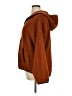 Perch by Blu Pepper 100% Polyester Orange Faux Fur Jacket Size 1XL - photo 5