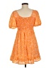 Sienna Sky 100% Polyester Orange Casual Dress Size M - photo 2