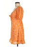 Sienna Sky 100% Polyester Orange Casual Dress Size M - photo 5