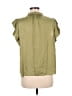 Catherine Malandrino 100% Polyester Green Short Sleeve Blouse Size M - photo 2
