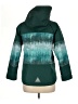 L.L.Bean 100% Polyester Graphic Teal Snow Jacket Size M - photo 2