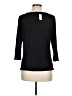 Talbots Black 3/4 Sleeve T-Shirt Size Med Petite - photo 2