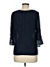 Christopher & Banks Blue 3/4 Sleeve Blouse Size M (petite) - photo 2