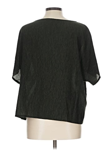 Eileen Fisher Short Sleeve Blouse (view 2)