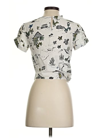 Zara Basic Short Sleeve Turtleneck (view 2)
