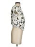 Zara Basic Floral Ivory Short Sleeve Turtleneck Size XS - photo 4