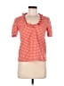 J.Crew Red Short Sleeve Top Size 2 - photo 1