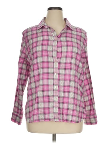 Ann Taylor LOFT Long Sleeve Button-Down Shirt (view 1)