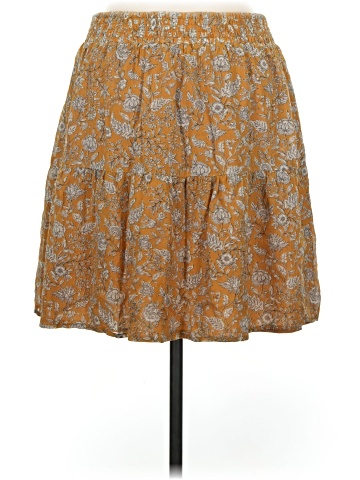 Garnet Hill Silk Skirt (view 2)
