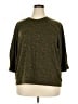 Banana Republic Factory Store Animal Print Green Pullover Sweater Size XXL - photo 1