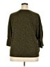 Banana Republic Factory Store Animal Print Green Pullover Sweater Size XXL - photo 2