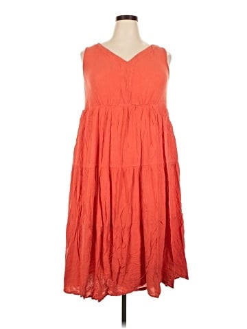 Woman Within Casual Dress (view 1)
