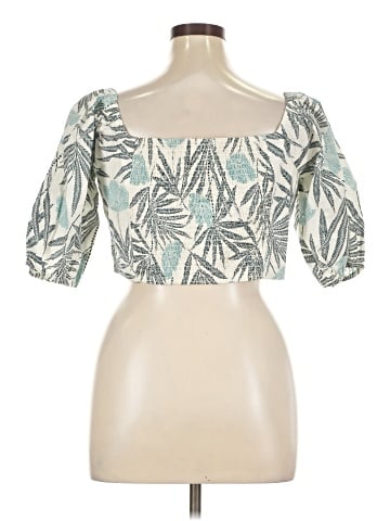 LOFT Beach 3/4 Sleeve Blouse (view 2)