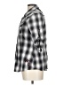 Harley Davidson 100% Cotton Plaid Silver 3/4 Sleeve Button-Down Shirt Size L - photo 5