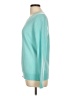 Tahari 100% Cashmere Teal Cashmere Pullover Sweater Size L - photo 5