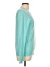 Tahari 100% Cashmere Teal Cashmere Pullover Sweater Size L - photo 4