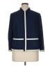 Akris Punto 100% Baumwolle Color Block Blue Jacket Size 16 - photo 1