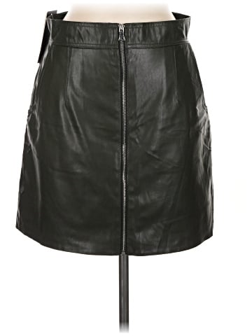 French Connection Faux Leather Skirt (view 1)