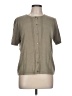 Cherokee Tan Short Sleeve Blouse Size L - photo 1