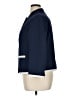 Akris Punto 100% Baumwolle Color Block Blue Jacket Size 16 - photo 5