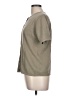Cherokee Tan Short Sleeve Blouse Size L - photo 5