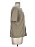 Cherokee Tan Short Sleeve Blouse Size L - photo 4