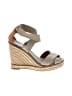 Tory Burch Tan Wedges Size 8 - photo 1