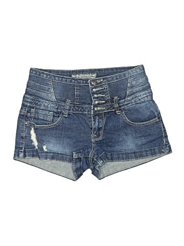 Hot Kiss Denim Shorts (view 1)