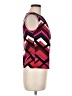 Calvin Klein Burgundy Sleeveless Blouse Size M - photo 4