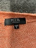 Modern Lux Color Block Orange Cardigan Size S - photo 7