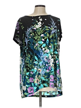 Susan Graver Short Sleeve Blouse