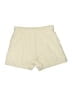 H&M Solid Ivory Khaki Shorts Size 8 - photo 1