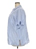 Talbots 100% Cotton Blue 3/4 Sleeve Button-Down Shirt Size 2X - photo 5