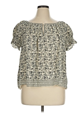 Max Studio Short Sleeve Blouse