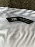 Zara Blue Short Sleeve Button-Down Shirt Size L - photo 7
