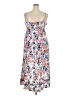 Torrid 100% Rayon Floral Blue Cocktail Dress Size 2X Plus (2) - photo 2