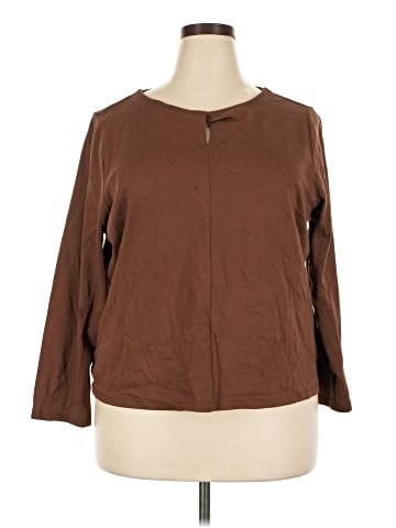 Talbots Outlet Long Sleeve Blouse (view 1)