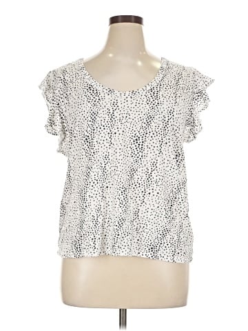 Ann Taylor LOFT Short Sleeve T-Shirt (view 1)