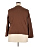 Talbots Outlet 100% Cotton Brown Long Sleeve Blouse Size 2X - photo 2