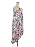 Torrid 100% Rayon Floral Blue Cocktail Dress Size 2X Plus (2) - photo 4